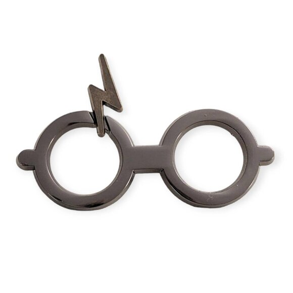 Harry Potter Lapel Pin: Glasses and Lightning Bolt Scar
